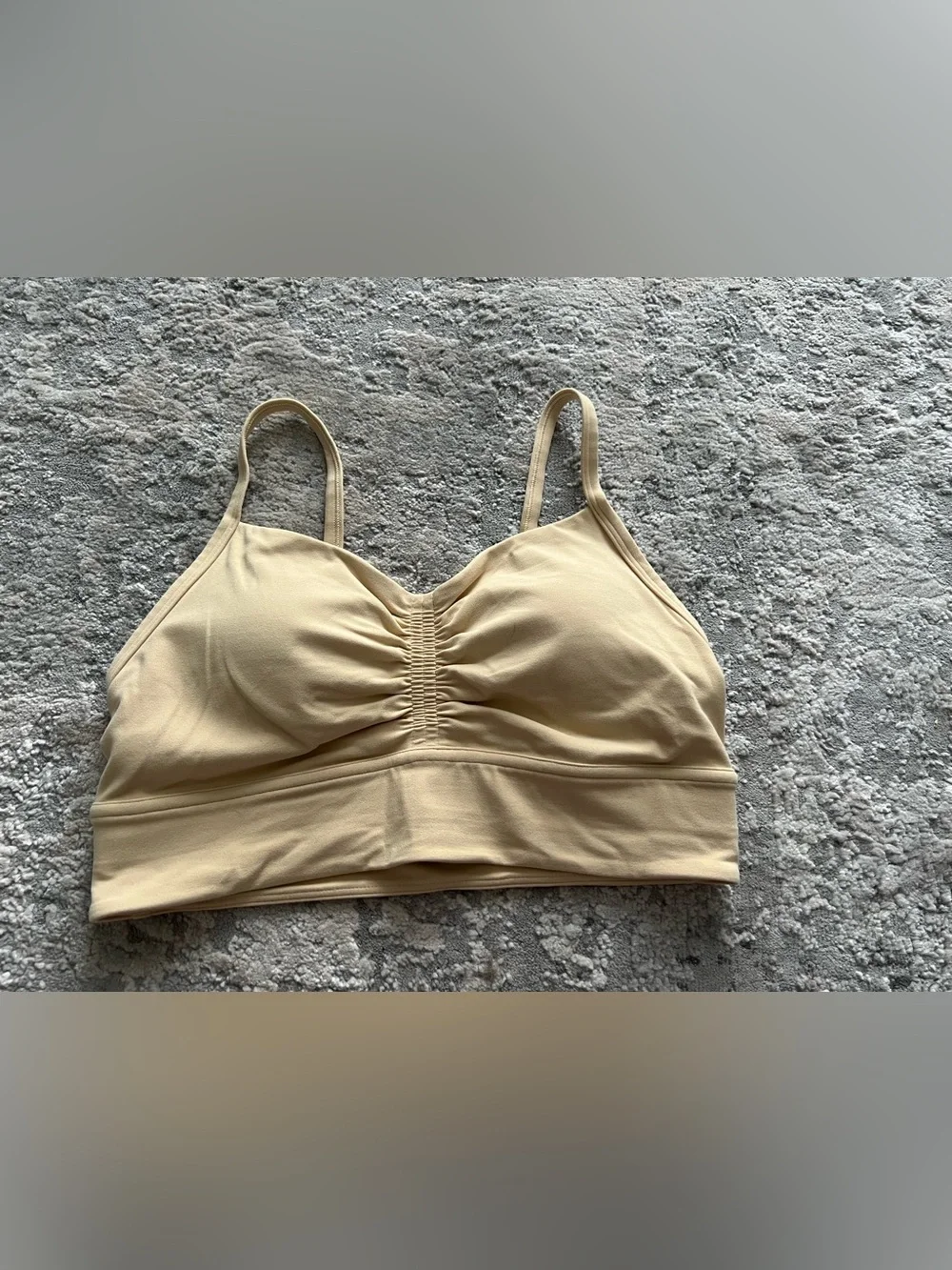 NWOT lululemon gathered front bra size 8